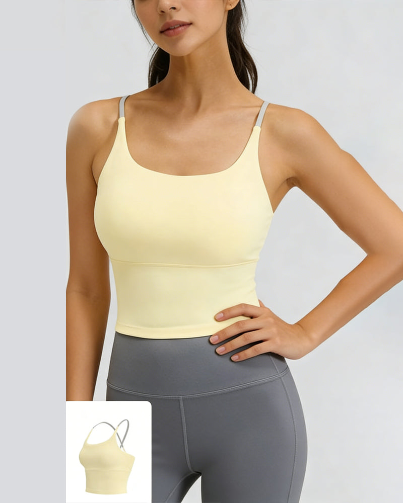 Tank Topp Fargeblokk Overgang Spor