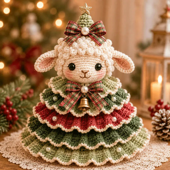 🎄 Hekle Dyr Juletre DIY Sett
