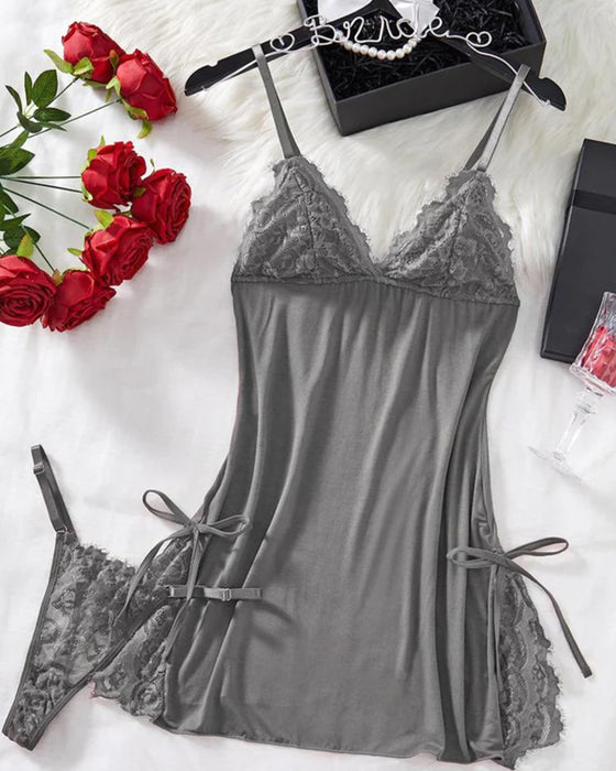 Lingerie Sexy Dyp Utringning