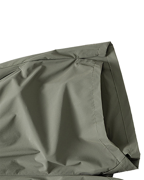 Shorts Menn Elastisk Midje Lomme Hurtigtørkende Is-Silke Sport