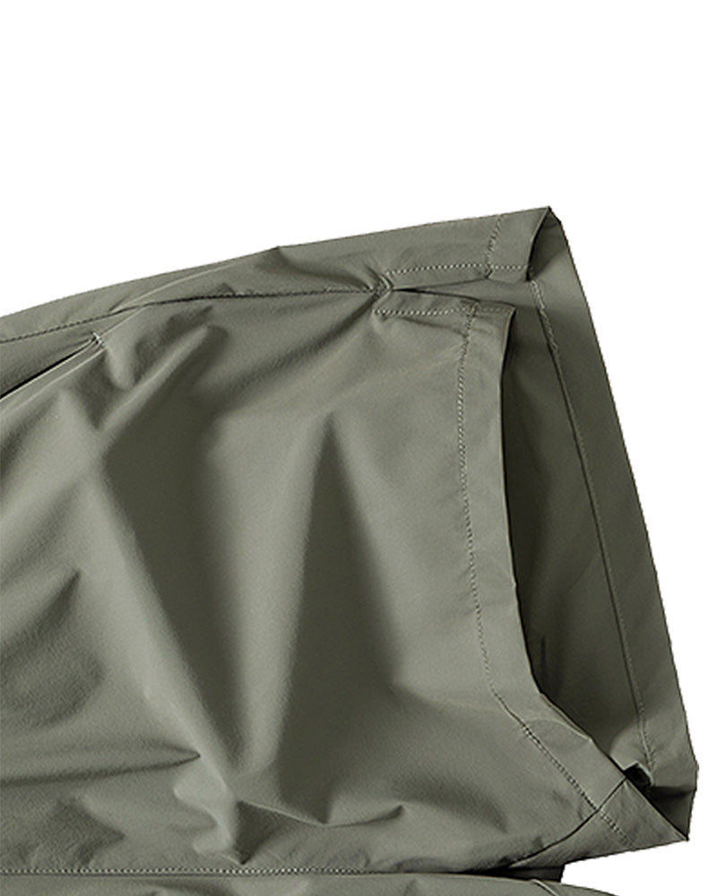 Shorts Menn Elastisk Midje Lomme Hurtigtørkende Is-Silke Sport