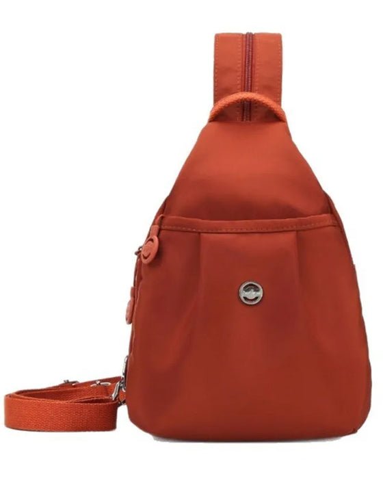Bag Flere Lommer Konvertibel Ryggsekk & Crossbody