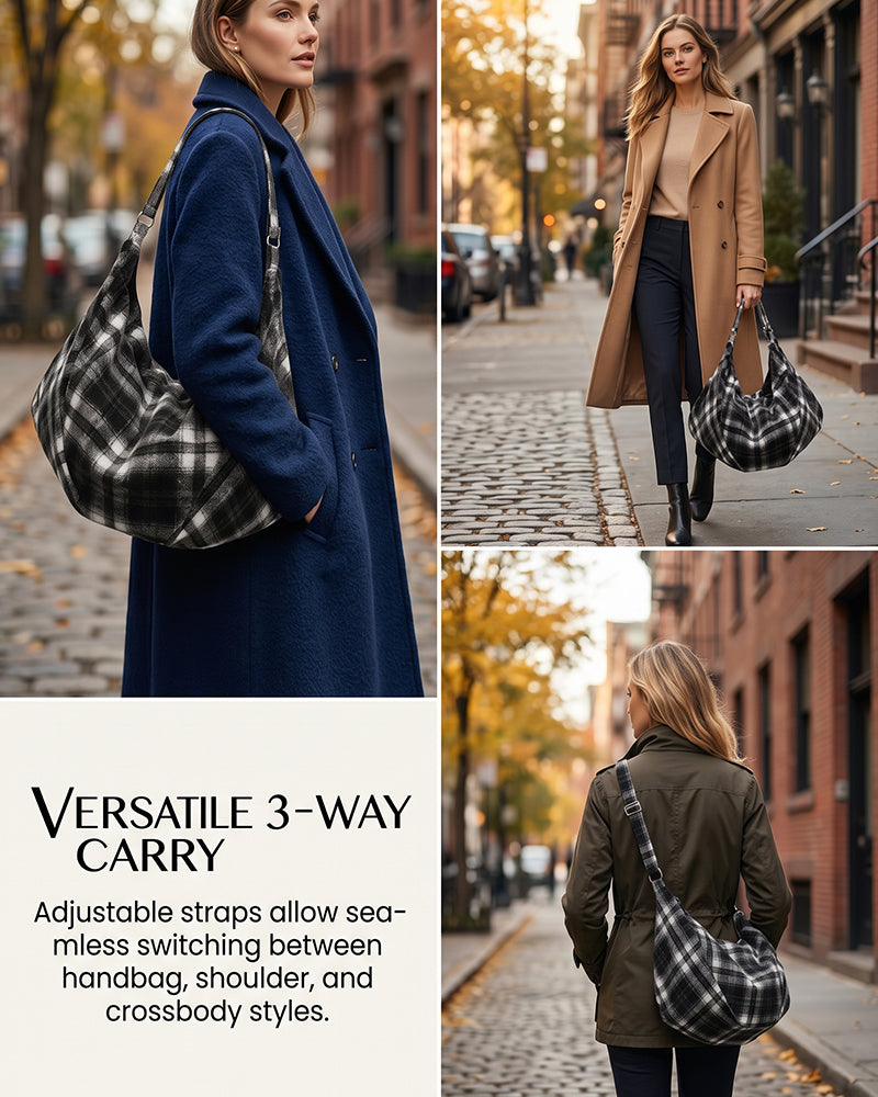 Veske Casual Stor Kapasitet Kryssband Tote