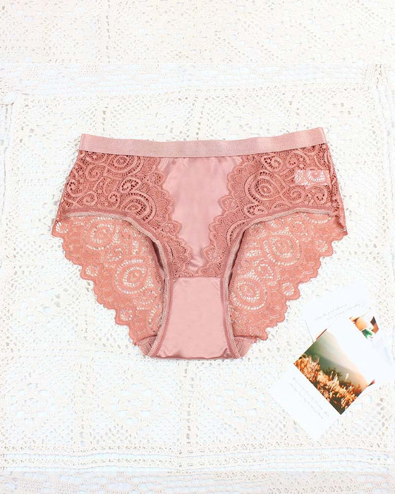 Damesett Med Høye Truser I Kontrastfarger