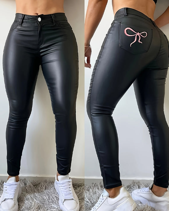 Leggings Sorte Stilige Stretch