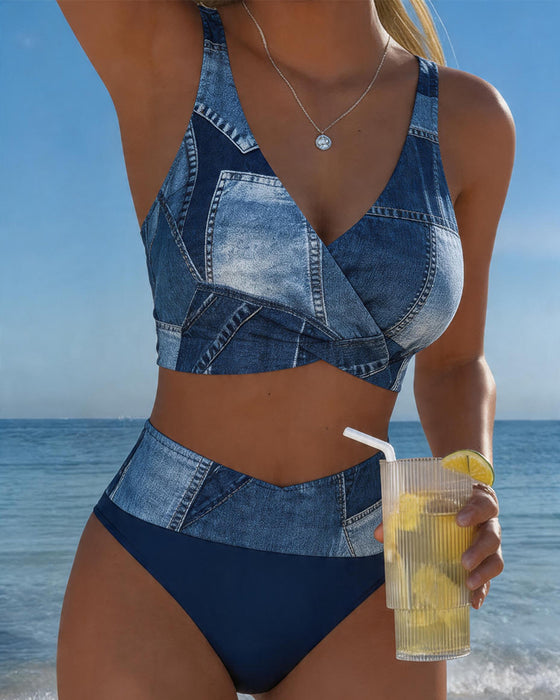 Bikini Bralette Trykk