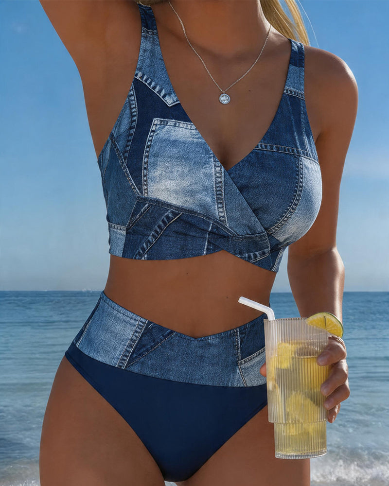 Bikini Bralette Trykk