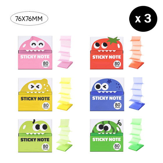 Monster Pop-up Selvklebende lapper