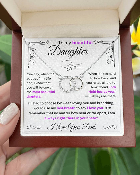 Halskjede Med Doble Ringer