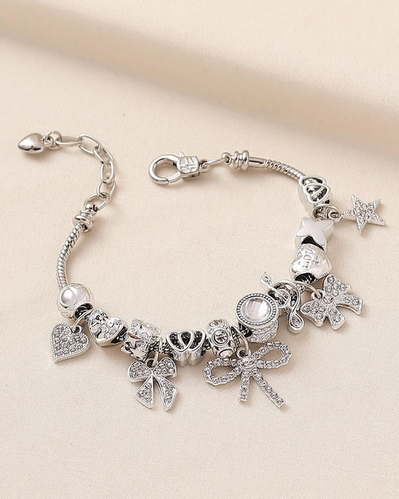Armring Strass Sløyfe