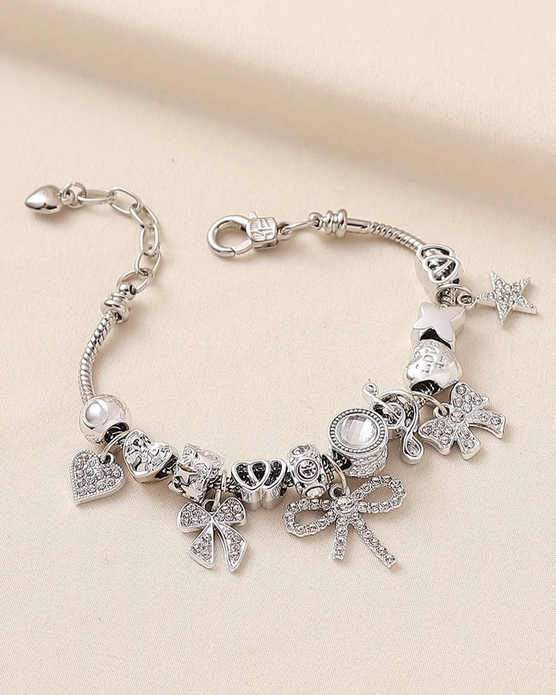 Armring Strass Sløyfe
