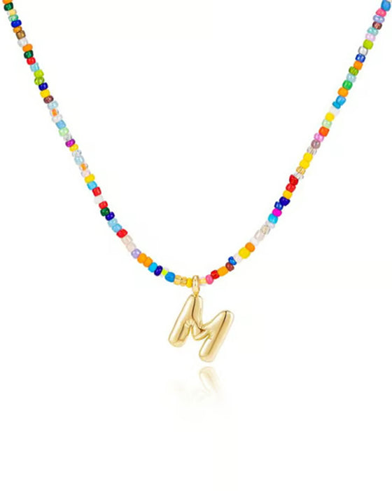 Fargerik Boho Halskjede for Kvinner