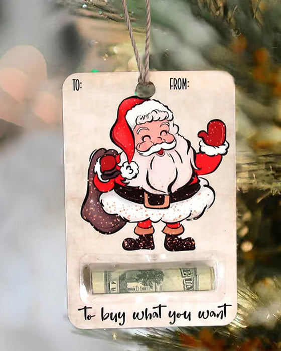 🎅💸 Håndlaget Tre Pengeholdere Gave