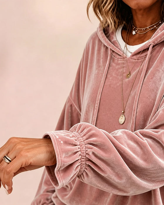 Hoodie Enfarget Langermet