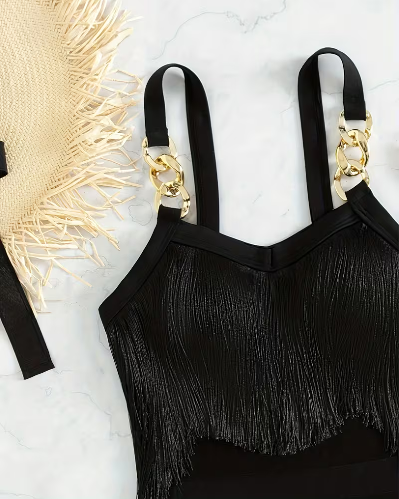 En-Delt Badedrakt Dusk Metallspenne