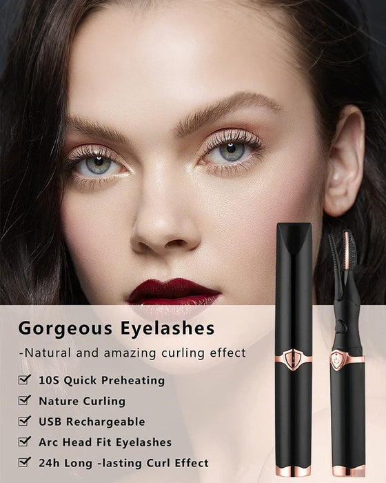 🔥Elektrisk Vippetang For Øyeblikkelig Glam✨ Blunk & Glitr! 👁️