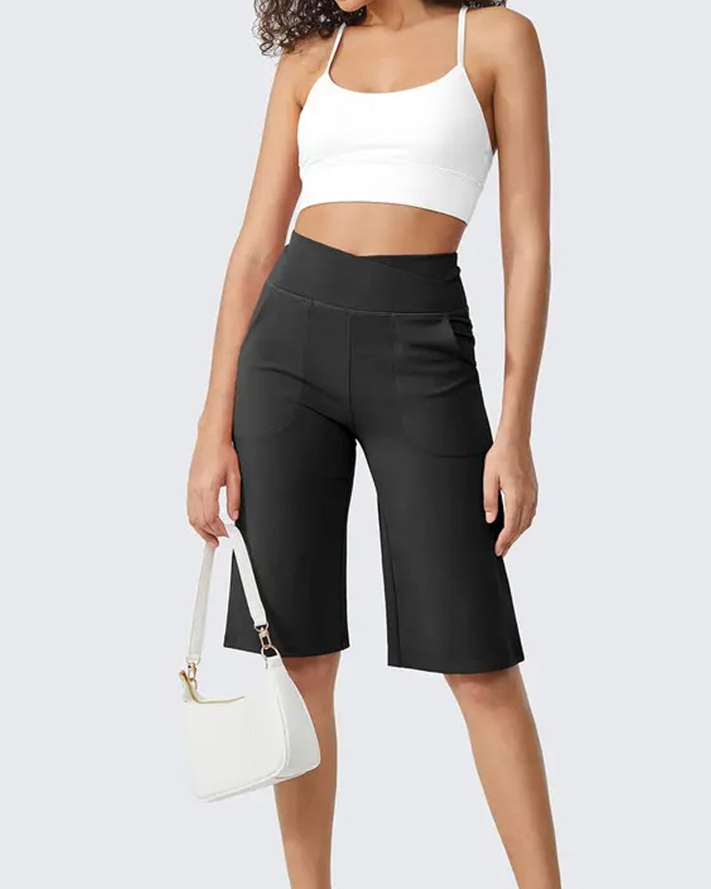 Uformelle Midje Shorts Halvlange