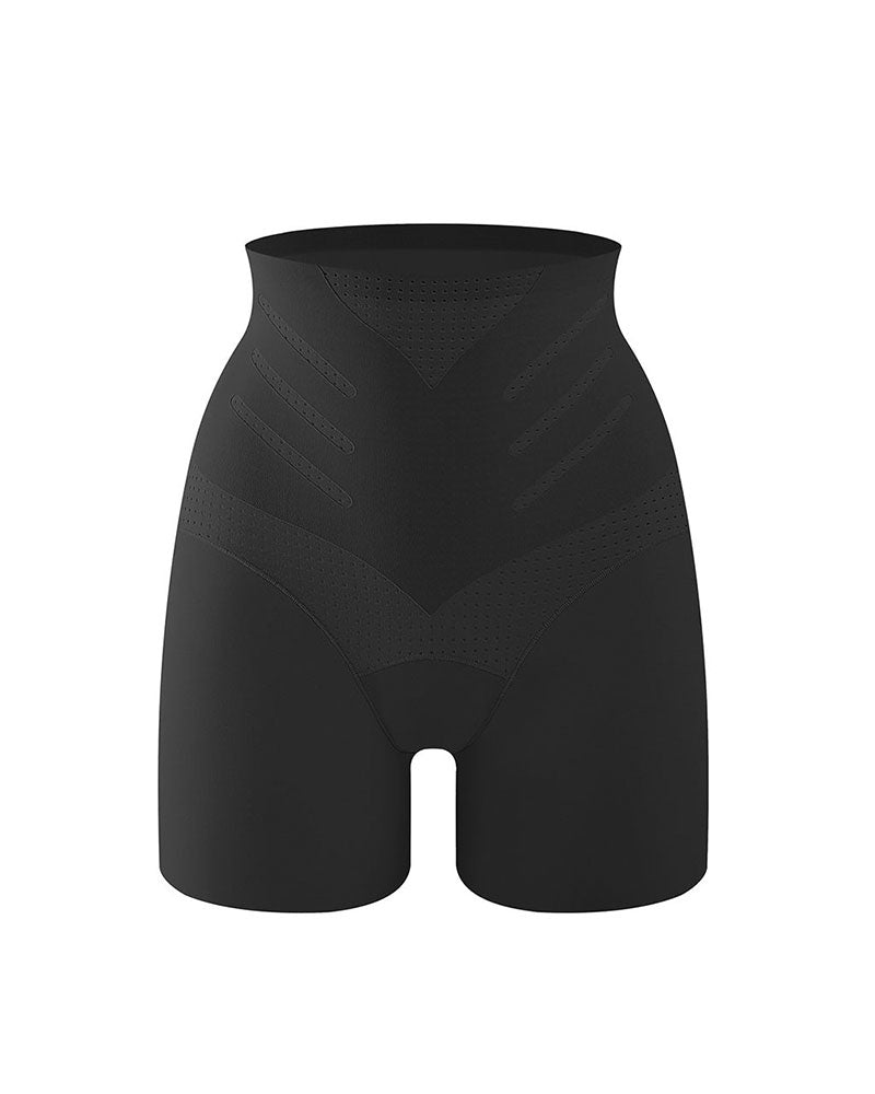Sømløse Magestyring Sikkerhetsshorts For Kvinner