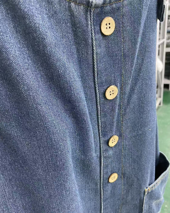 Hoppdrakt Justerbar Denim