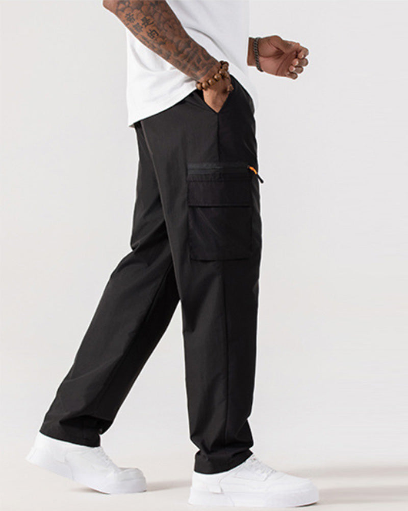 Bukser Løse Avslappede Flerlomme Cargo