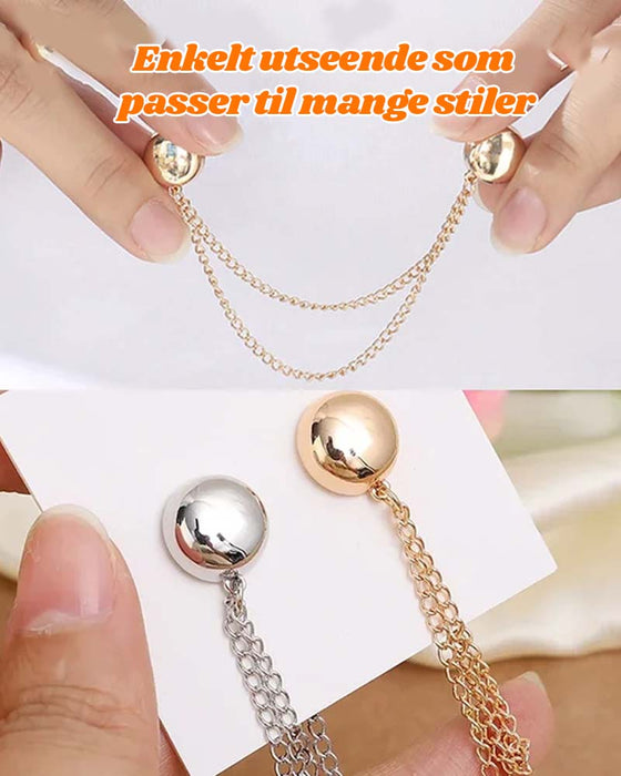 Multifunksjons magnetiske klesklips