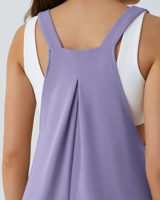 Overalls Ensfarget Plissert