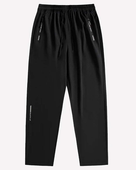 Bukser Elastisk Midje Bokstav Trykk Athletic