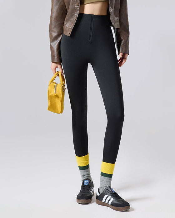 Leggings Fleeceforet Høy Midje Formende