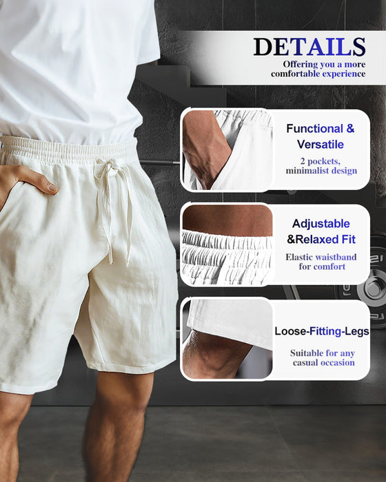Shorts Snøring Elastisk Midje