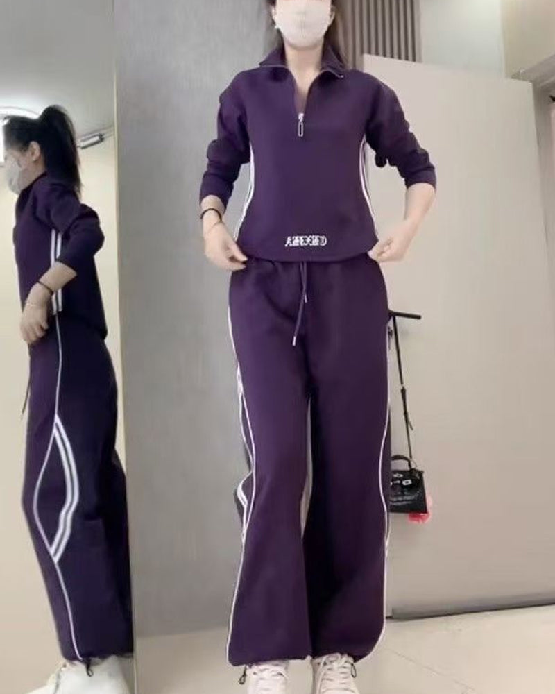 Todelte Sett Uformell Sport Figurfordelaktig