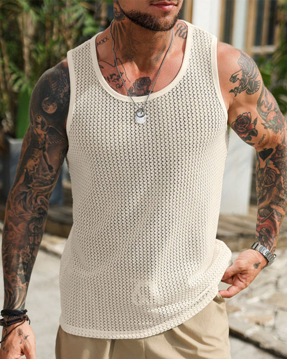 Tank Topp Nett Hul Ut
