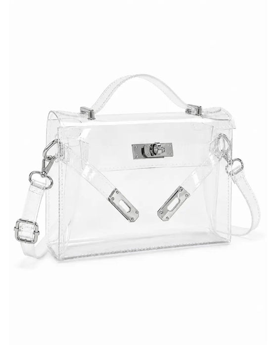 Veske Dame Transparent Gelé