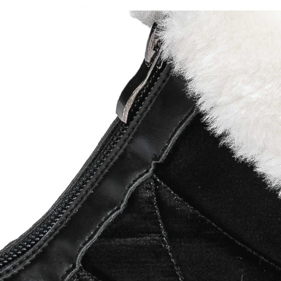 Sklisikre Varme Snøstøvler Med Glidelås For Kvinner