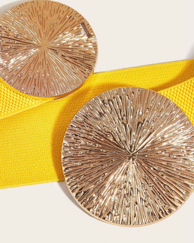 Midjestykke Dobbel Rund Elastisk