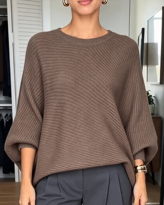 Pullover Stilig Flaggermuserme