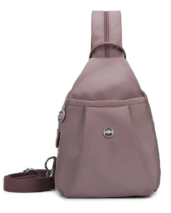 Bag Flere Lommer Konvertibel Ryggsekk & Crossbody