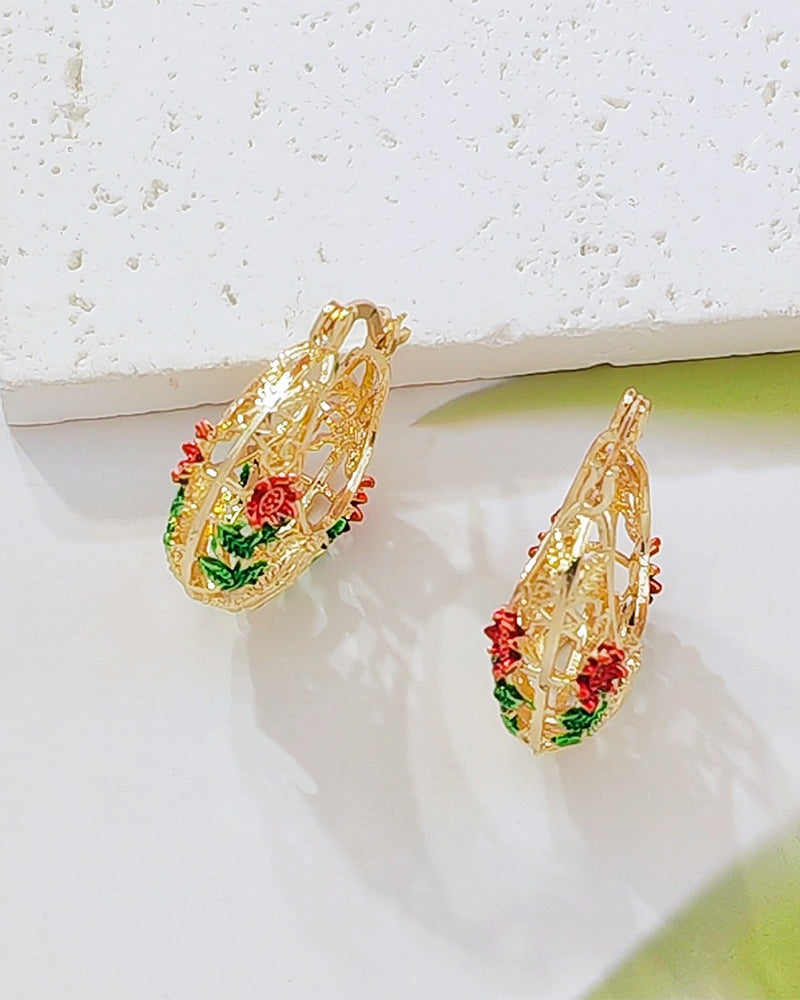 Øredammer Vintage Blomst Ring