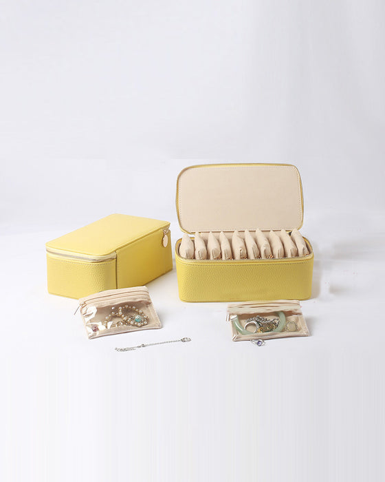 Reiseskrin For Smykker Med Små Punger