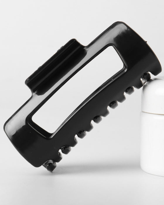 Myk Hårklype I Silikon, Bakhodestøtte, Hårspenne