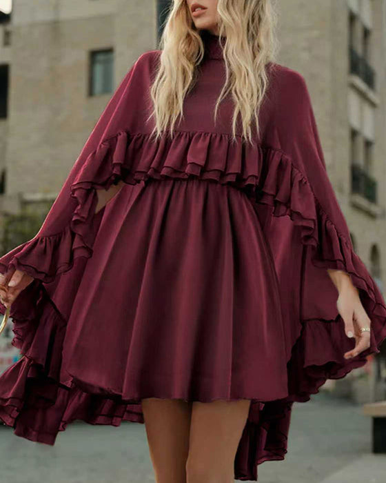 Sett Elegant Chiffon Cami Kjole Todelt
