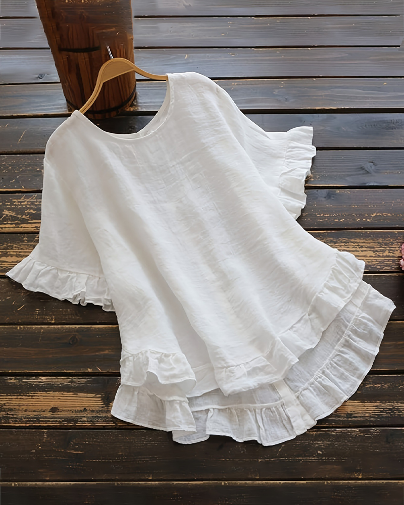 Topp Ensfarget Løs Rysj