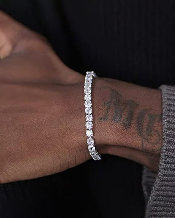 Armbånd Glitrende Moissanitt