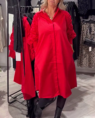 Kjole Jakkeslag Mote Skjorte