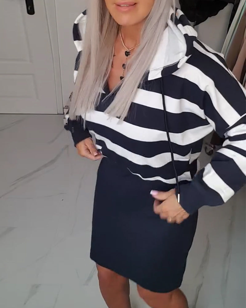 Sett Stripet Hette Avslappende