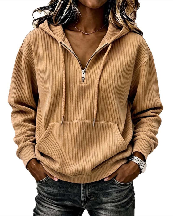 Hoodie Mote Lang Erme