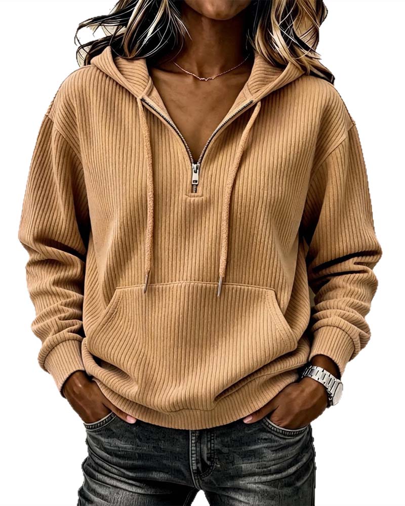 Hoodie Mote Lang Erme