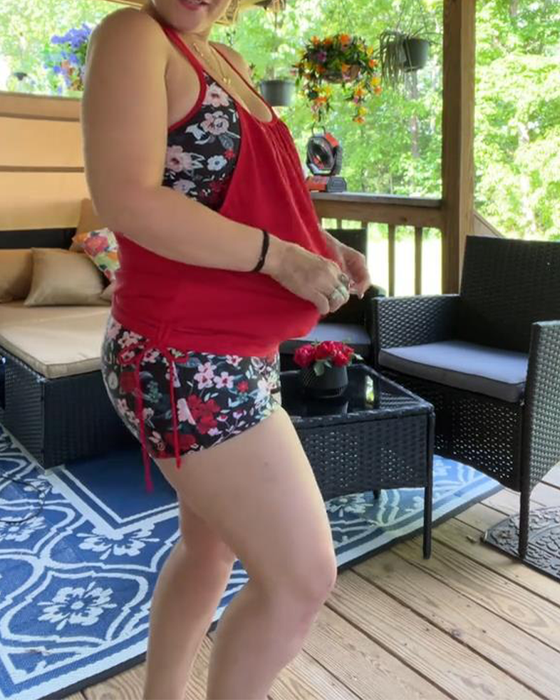 Badedrakt Trykt Hengeselen Boxer