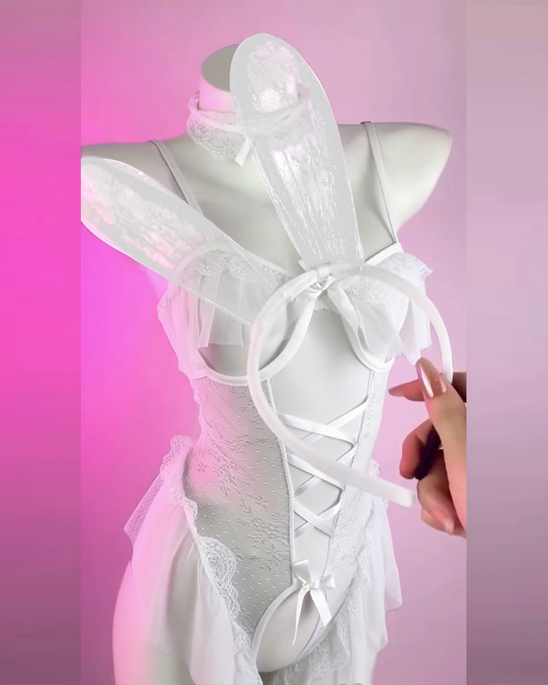 Sensuelt Undertøysett Med Enkel Tilgang