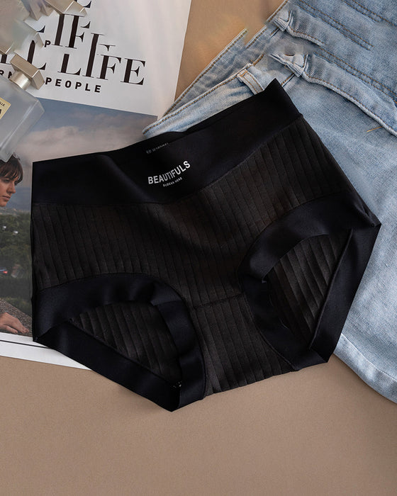 Truser Langfibret Bomull Høy Midje