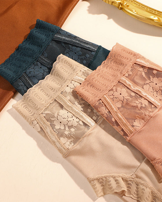 Høytaljede Blonde Truser For Kvinner